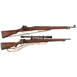 Two U.S. Bolt Action Rifles -A) U.S. Winchester Model 1917 Rifle