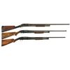 Image 1 : Three Winchester Slide Action Shotguns -A) Winchester Model 1897 Trap Shotgun