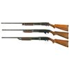 Image 2 : Three Stevens Slide Action Shotguns -A) Stevens Model 200 Shotgun
