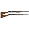Image 1 : Two Winchester Slide Action Shotguns -A) Pre-64 Winchester Model 12 Featherweight Shotgun