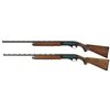 Image 2 : Two Engraved Remington Model 1100 Semi-Automatic Shotguns with Boxes -A) Remington Model 1100 LT-20 