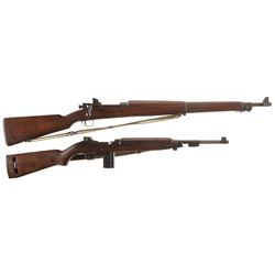 Two U.S. Military Long Guns -A) U.S. Smith-Corona Model 1903A3 Rifle