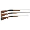 Image 1 : Three Sporting Shotguns -A) Winchester Model 50 Semi-Automatic Shotgun