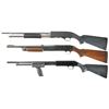 Image 2 : Three Slide Action Shotguns -A) Winchester Model 1300 Stainless Marine Shotgun