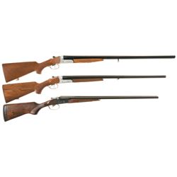 Three Double Barrel Shotguns -A) Huglu 12 Gauge Shotgun
