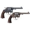 Image 2 : Two U.S. Colt Model 1917 Double Action Revolvers -A) U.S. Colt Model 1917 Revolver
