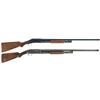 Image 1 : Two Winchester Slide Action Shotguns -A) Winchester Model 97 Shotgun