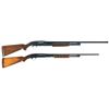 Image 1 : Two Winchester Slide Action Shotguns -A) Winchester Model 12 Shotgun