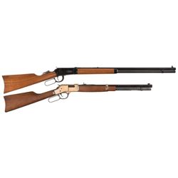 Two Sporting Lever Action Rifles -A) Winchester Model 1894 Canadian Centennial