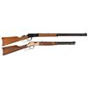 Image 1 : Two Sporting Lever Action Rifles -A) Winchester Model 1894 Canadian Centennial