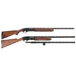Two Semi-Automatic Remington Shotguns -A) Remington Model 1100 Sporting 28 Gauge Shotgun