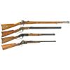 Image 1 : Four Reproduction Long Guns -A) Antonio Zoli Model 1855 Percussion Rifle