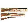 Image 1 : Three Commemorative Lever Action Long Guns -A) Winchester Model 94 Centennial '66 Rifle with Box