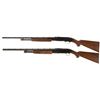 Image 2 : Two Browning Slide Action Shotguns with Boxes -A) Browning Model 42 Shotgun