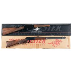 Two Boxed Winchester Lever Action Long Guns -A) Winchester Model 1895 Limited Series 405 Takedown Ri