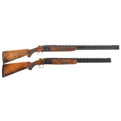 Two Engraved Winchester Model 101 Over/Under Shotgun -A) Winchester Model 101 Field Grade Shotgun