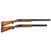 Image 1 : Two Engraved Winchester Model 101 Over/Under Shotgun -A) Winchester Model 101 Field Grade Shotgun