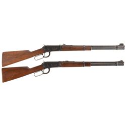 Collector's Lot of Two Pre-64 Winchester Model 94 Lever Action Carbines -A) Winchester Model 94 Carb