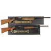 Image 1 : Two Browning Shotguns with Boxes -A) Browning Auto 5 Semi-Automatic Shotgun