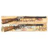 Image 1 : Two Winchester Commemorative Lever Action Longarms -A) Winchester Model 94 Wells Fargo & Co. Carbine