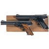 Image 1 : Two Colt Match Target Semi-Automatic Pistols -A) Colt Third Series Woodsman Match Target Pistol with