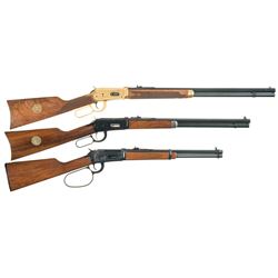 Three Special Edition Winchester Model 94 Lever Action Long Guns -A) Winchester Model 94 Oliver Winc