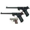 Image 1 : Three Pistols -A) Stevens Model 10 Single Shot Target Pistol