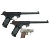 Image 2 : Three Pistols -A) Stevens Model 10 Single Shot Target Pistol
