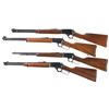 Image 2 : Four Marlin Lever Action Sporting Guns -A) Marlin Model 1894 Saddle Ring Carbine