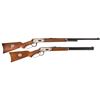 Image 1 : Collector's Lot of Two Winchester Model 94 Theodore Roosevelt Commemorative Lever Action Rifles -A) 