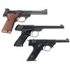Image 2 : Three High Standard Semi-Automatic Pistols -A) High Standard Supermatic Trophy Model Pistol with Box