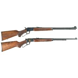 Two Marlin Lever Action Rifles -A) Marlin Model Original Golden 39A Rifle