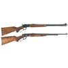 Image 1 : Two Marlin Lever Action Rifles -A) Marlin Model Original Golden 39A Rifle