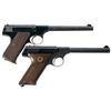 Image 2 : Two Colt Semi-Automatic Sporting Pistols -A) Pre-War Colt First Series Woodsman Pistol
