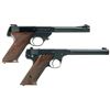 Image 2 : Two High Standard Semi-Automatic Sporting Pistols -A) High Standard Olympic Model Pistol with Extra 