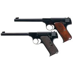 Two Colt Semi-Automatic Sporting Pistols -A) Colt First Series Woodsman Pistol