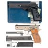 Image 1 : Two Semi-Automatic Pistols and One Colt .22LR Conversion Kit -A) Beretta Model 76 Pistol with Box an