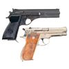 Image 2 : Two Semi-Automatic Pistols and One Colt .22LR Conversion Kit -A) Beretta Model 76 Pistol with Box an