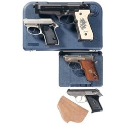 Four Semi-Automatic Pistols -A) Beretta Model 96 Pistol