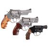 Image 2 : Three Smith & Wesson Double Action Revolvers -A) S&W Model 629-2 Revolver with Box