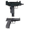 Image 2 : Two Semi-Automatic Pistols with Cases -A) Walther/I.W.I. UZI Pistol