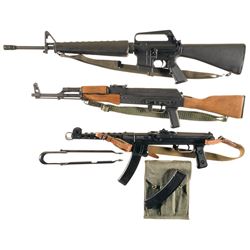 Two Semi-Automatic Long Guns and One Pistol -A) Century Arms C15A1 Sporter Rifle