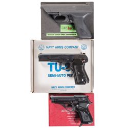 Three Semi-Automatic Pistols with Boxes -A) Heckler & Koch VP70Z Pistol