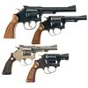 Image 2 : Four Smith & Wesson Double Action Revolvers -A) S&W Model 17-5 Revolver
