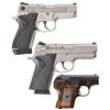 Image 2 : Three Smith & Wesson Semi-Automatic Pistols -A) S&W Model 4006 Performance Center "Shorty Forty" Pis