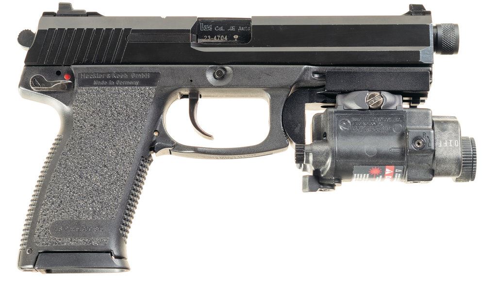 Heckler & Koch Mark 23 Semi-Automatic Pistol with Accessories