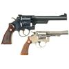 Image 2 : Two Smith & Wesson Double Action Revolvers -A) S&W Model 1950 Revolver with Box