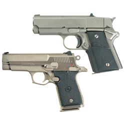 Two Semi-Automatic Pistols -A) Detonics Combat Master Mark V Pistol
