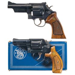 Two Smith & Wesson Double Action Revolvers -A) S&W Model 28-2 Revolver