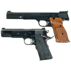 Two Semi-Automatic Pistols -A) Smith & Wesson Model 41 Pistol